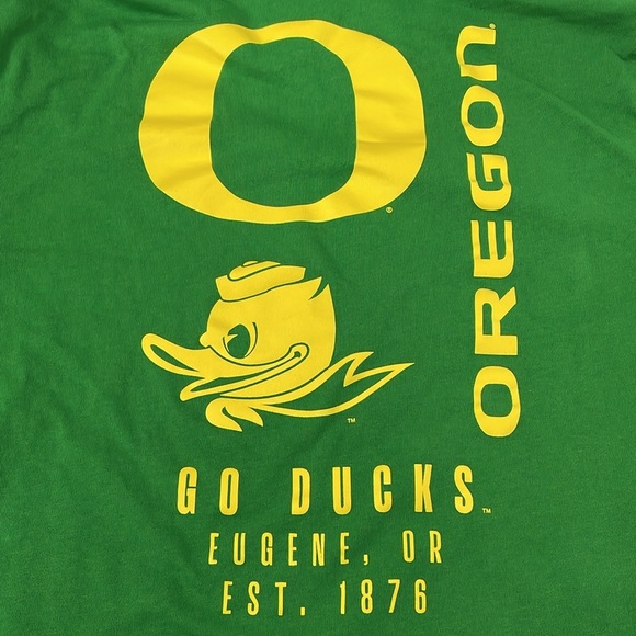 Men's Nike Green Oregon Ducks Vault SJY Club Cotton Hoodie Long Sleeve Shirt - Picture 13 of 16